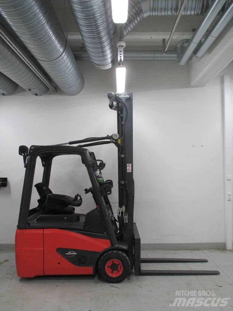 Linde E 16 C-02 شاحنات ذات رافعات شوكية تعمل بالكهرباء