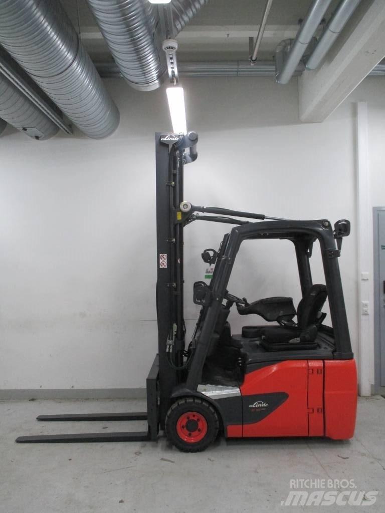 Linde E 16 C-02 شاحنات ذات رافعات شوكية تعمل بالكهرباء