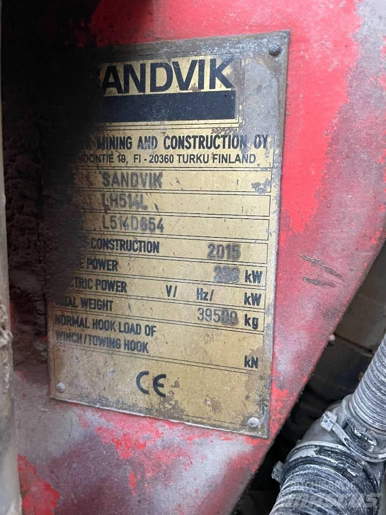 Sandvik LH 514 لوادر للعمل تحت سطح الأرض