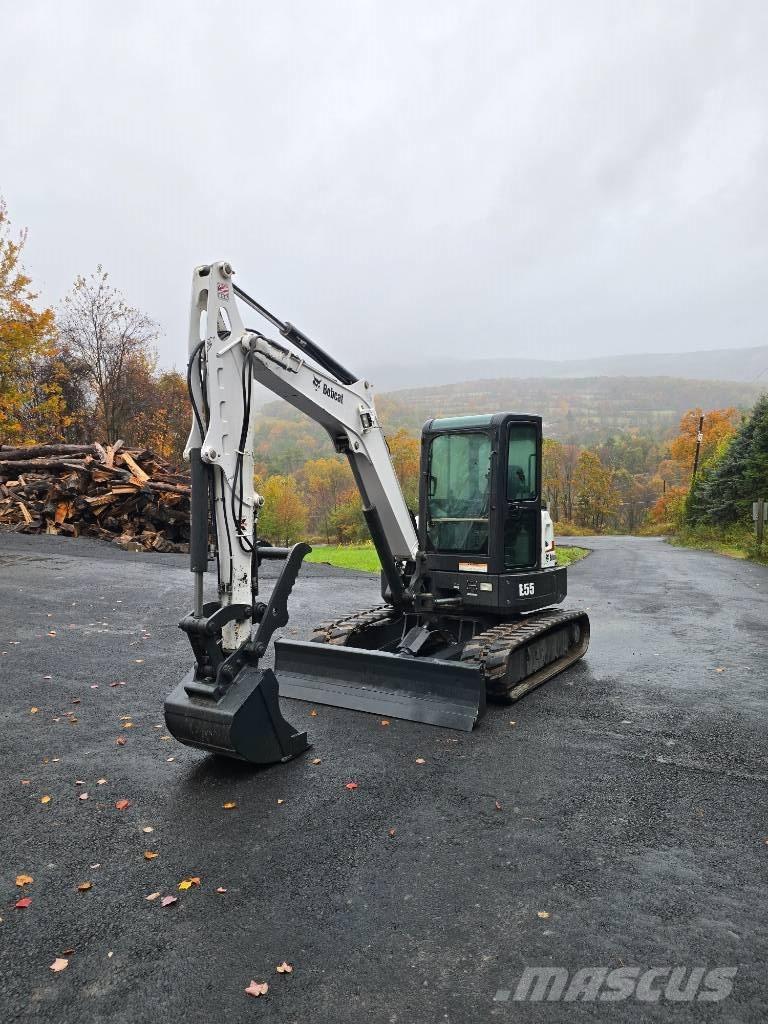 Bobcat E 55 حفارات صغيرة أقل من 7 طن (حفارات صغيرة)