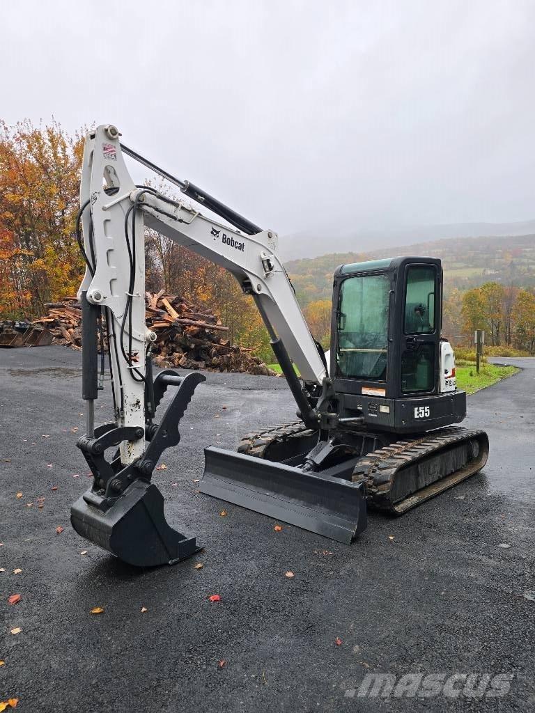 Bobcat E 55 حفارات صغيرة أقل من 7 طن (حفارات صغيرة)