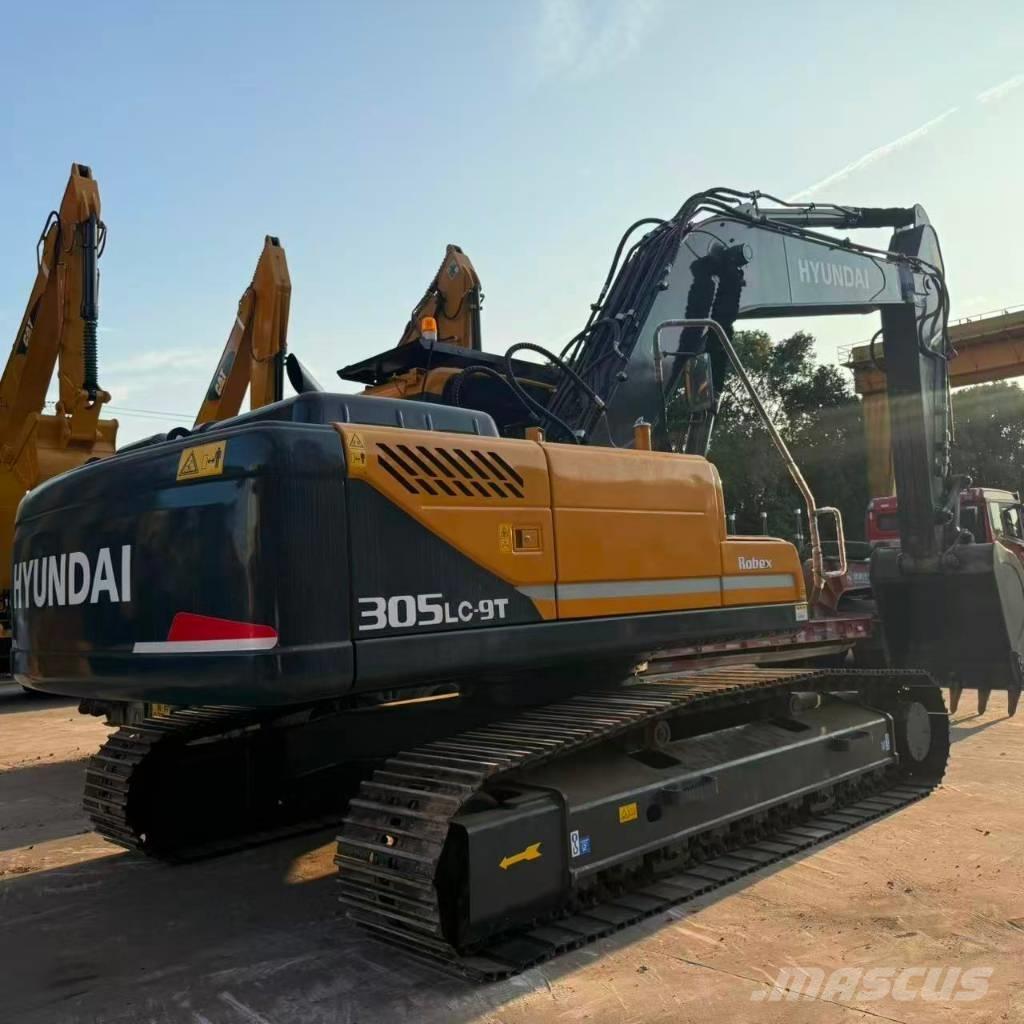 Hyundai R305LC-9T حفارات زحافة