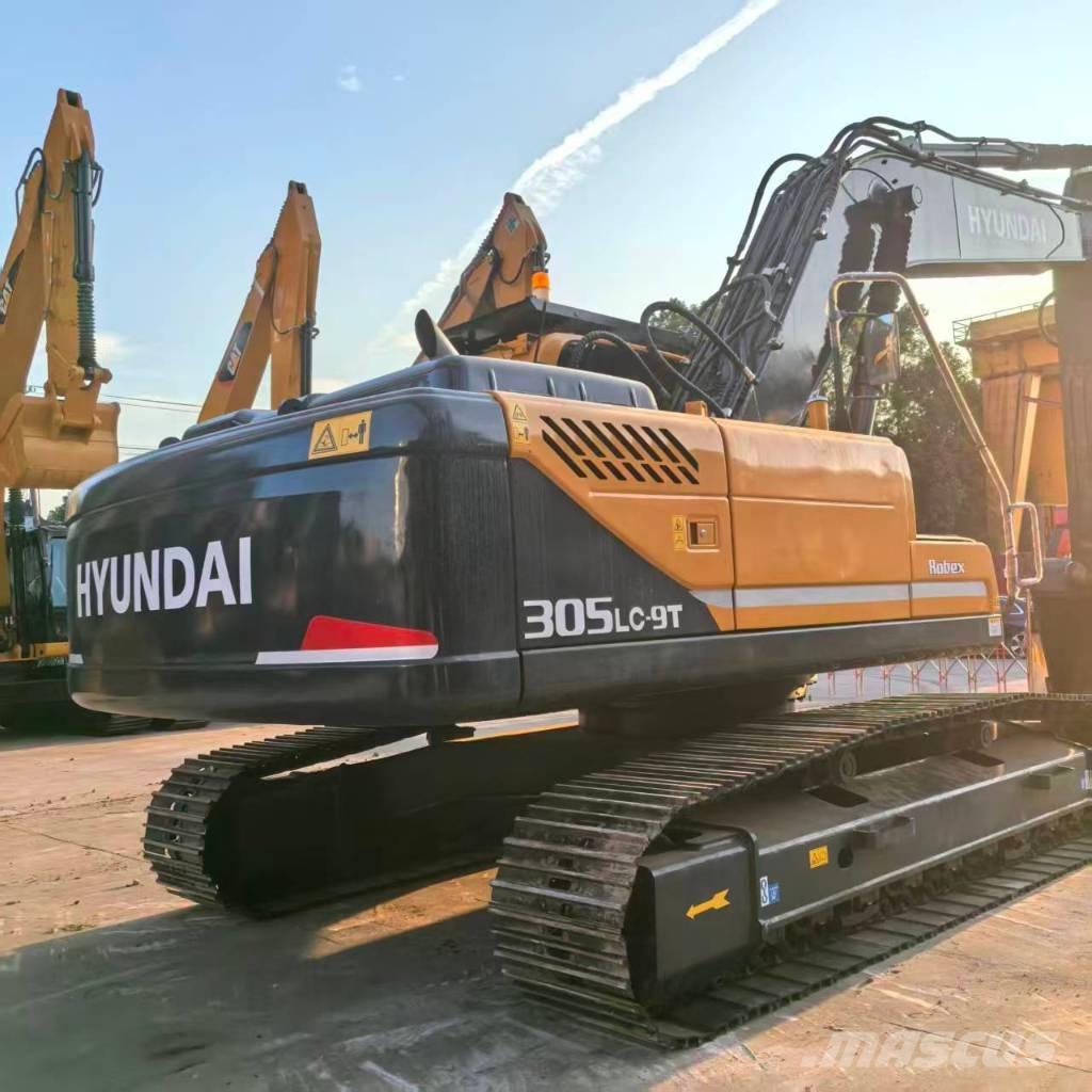 Hyundai R305LC-9T حفارات زحافة