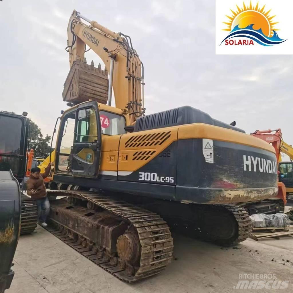 Hyundai R 300LC-9S حفارات زحافة