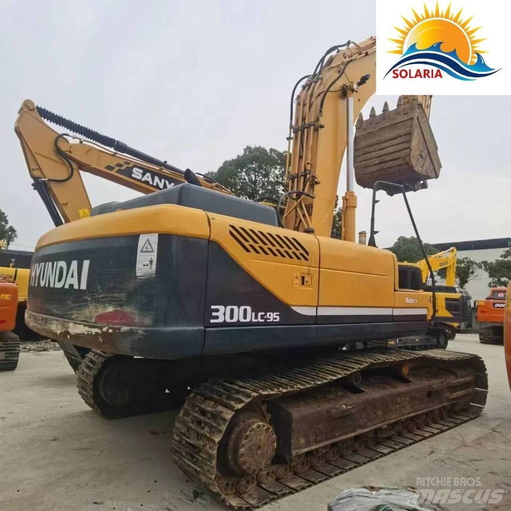 Hyundai R 300LC-9S حفارات زحافة