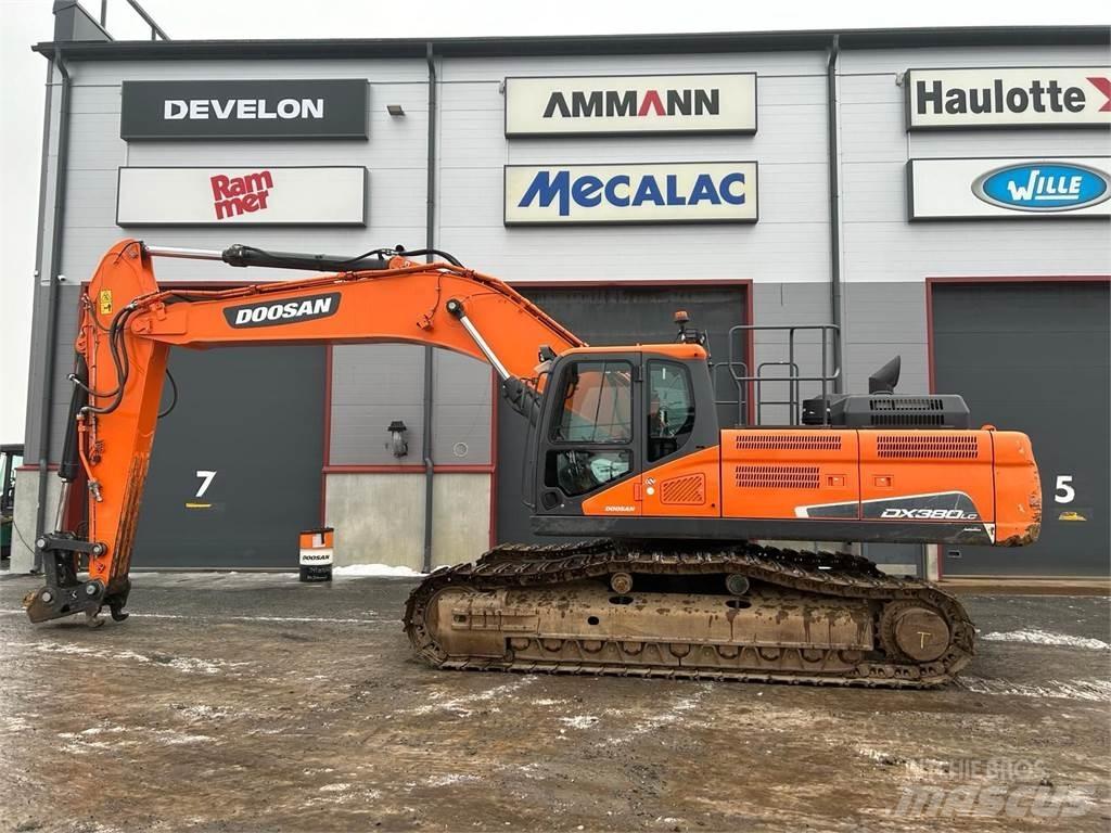 Doosan DX380LC-5 حفارات زحافة