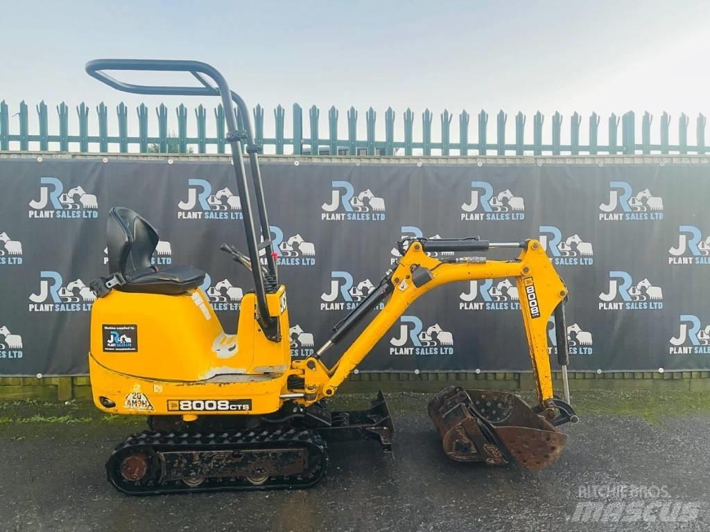 JCB 8008 CTS حفارات صغيرة أقل من 7 طن (حفارات صغيرة)