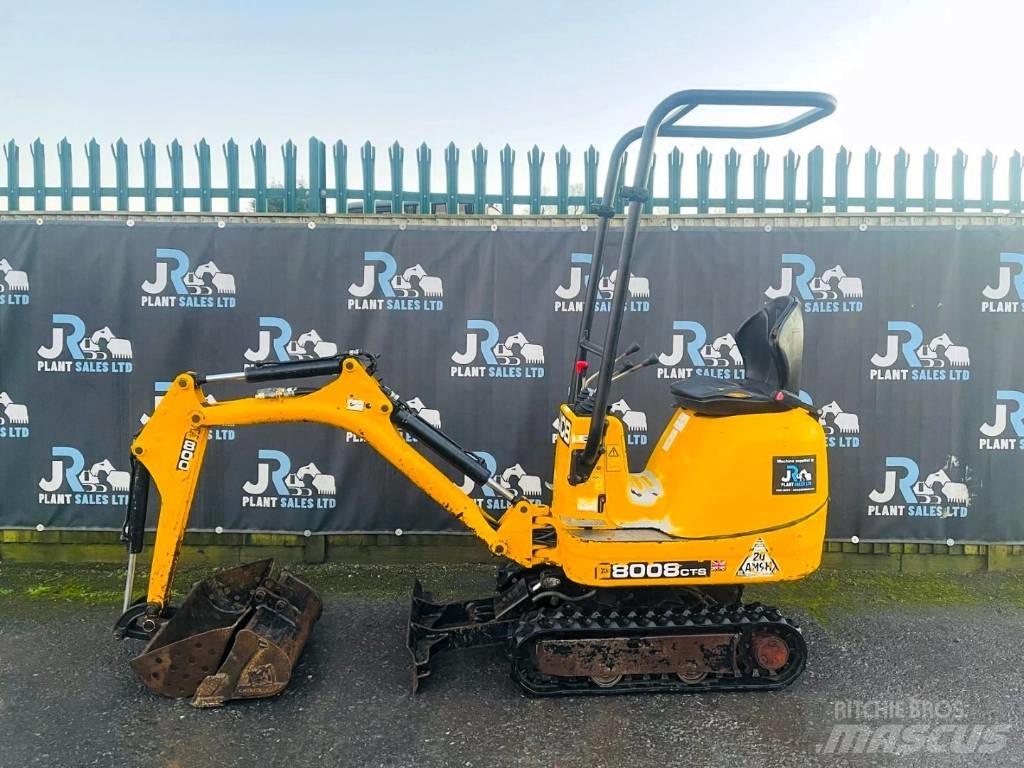 JCB 8008 CTS حفارات صغيرة أقل من 7 طن (حفارات صغيرة)