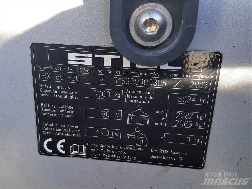 Still RX60 50 شاحنات ذات رافعات شوكية تعمل بالكهرباء