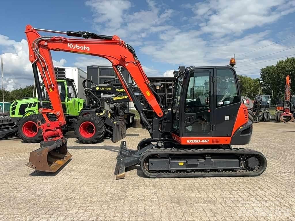 Kubota KX080-4A2 حفارات خاصة