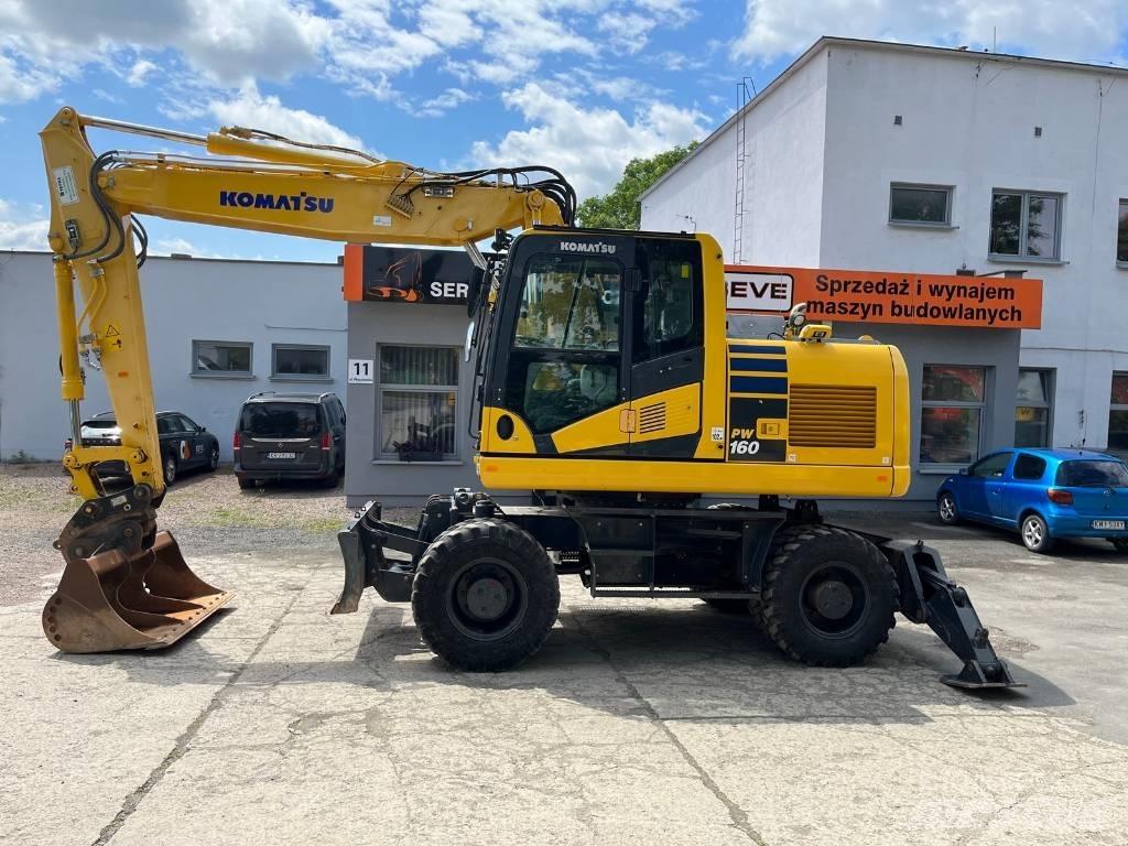 Komatsu PW 160-11 حفارات بعجل