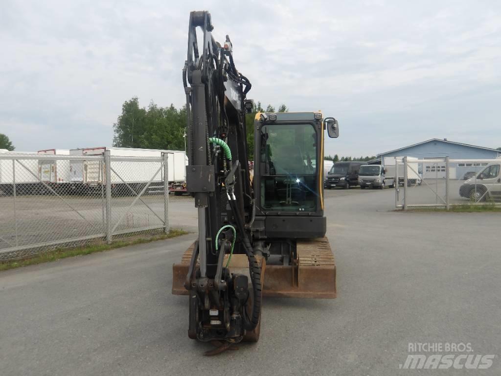 Volvo ECR 58 D حفارات صغيرة أقل من 7 طن (حفارات صغيرة)