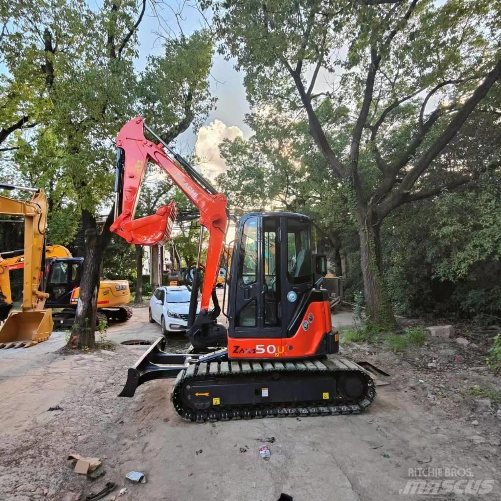 Hitachi ZX 50 U حفارات صغيرة أقل من 7 طن (حفارات صغيرة)