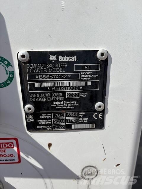 Bobcat T 86 لوادر انزلاقية التوجيه