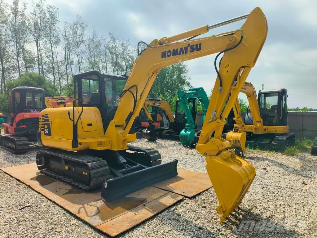 Komatsu PC 56 حفارات صغيرة أقل من 7 طن (حفارات صغيرة)