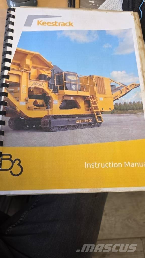 Keestrack B 3 الكسارات المتنقلة