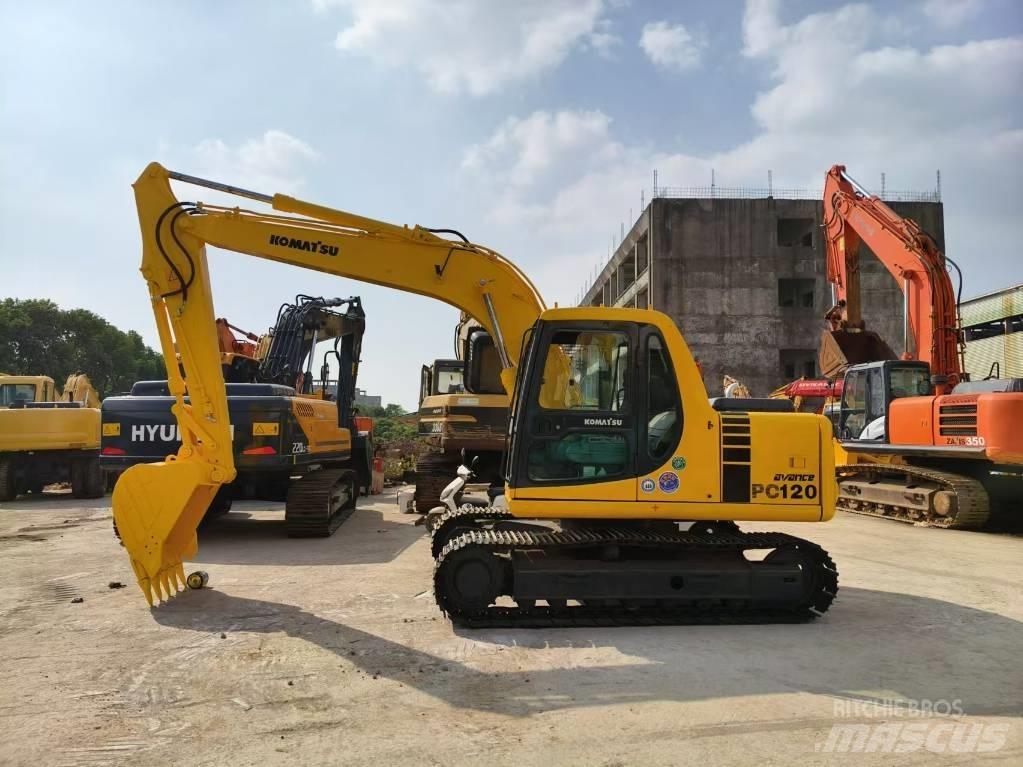 Komatsu pc120-6 حفارات زحافة