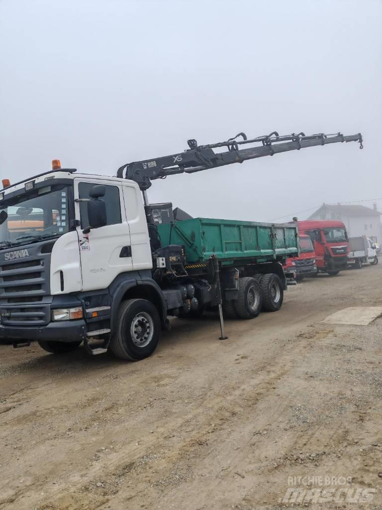 Scania 420 شاحنات قلابة