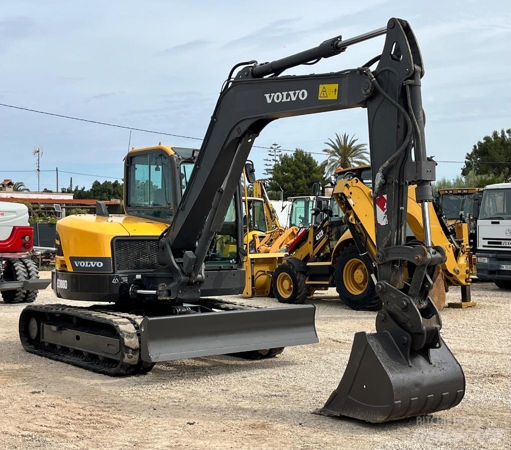 Volvo ECR 88 حفارات صغيرة أقل من 7 طن (حفارات صغيرة)