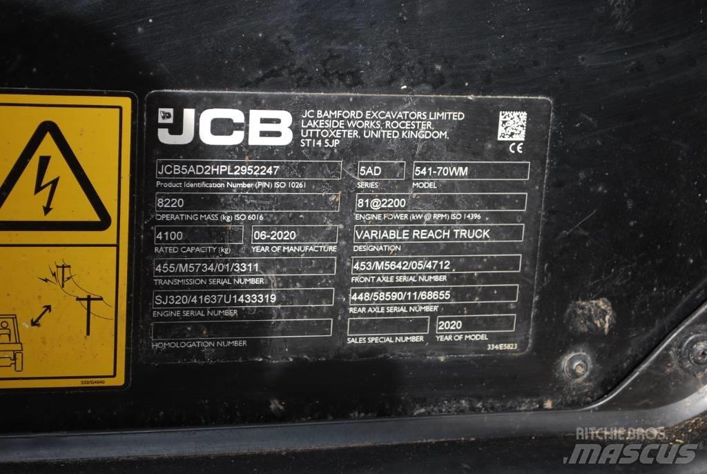 JCB 541-70 مناولات متداخلة