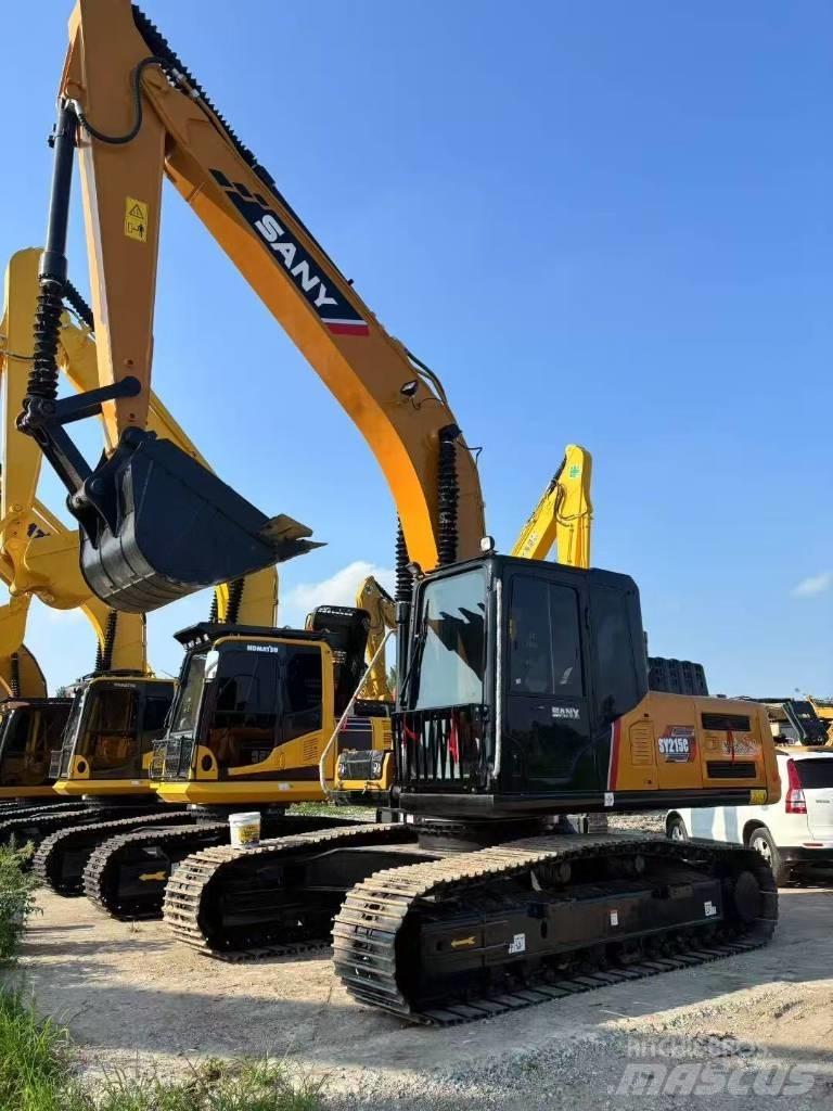 Sany 215C حفارات زحافة
