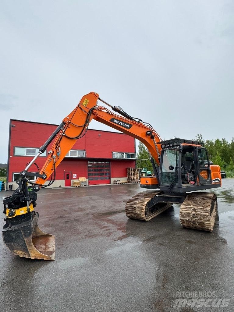 Develon DX 160 LC-7 حفارات زحافة