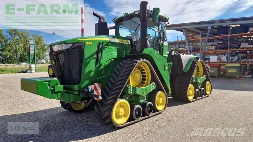 John Deere 9rx 640 الجرارات
