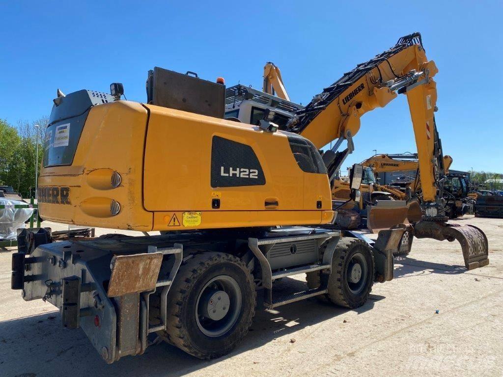 Liebherr LH 22 M مناولات المخلفات / مناولات صناعية