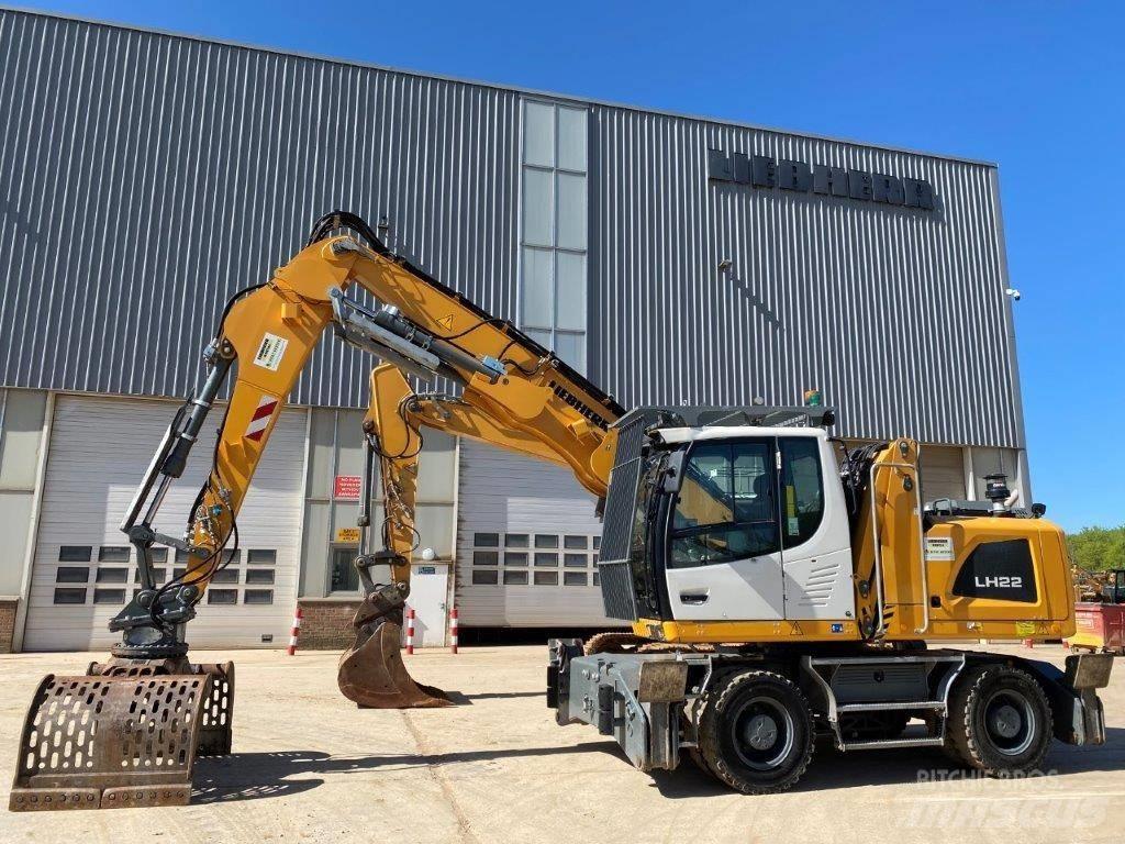 Liebherr LH 22 M مناولات المخلفات / مناولات صناعية