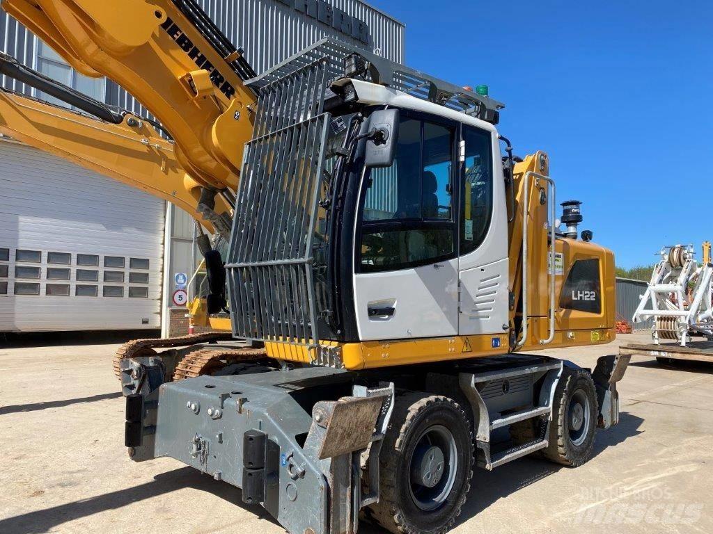 Liebherr LH 22 M مناولات المخلفات / مناولات صناعية