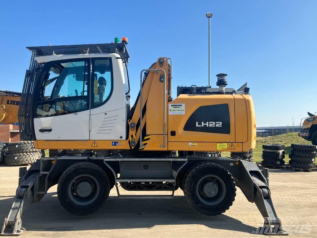 Liebherr LH 22 M مناولات المخلفات / مناولات صناعية