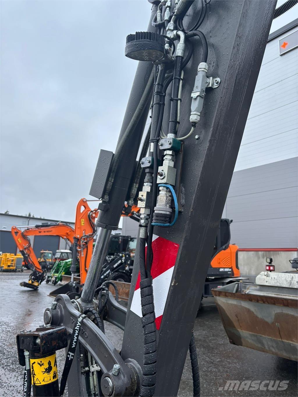 Volvo ecr58d حفارات صغيرة أقل من 7 طن (حفارات صغيرة)