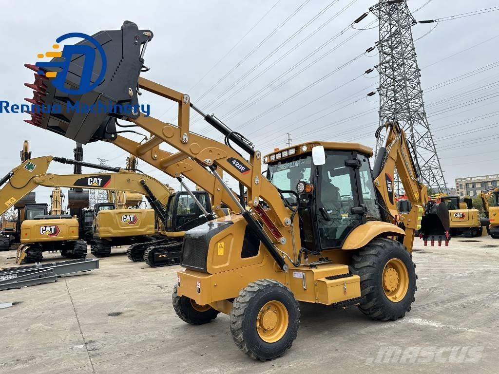 CAT 420 F لوادر ذات جرافات عكسية