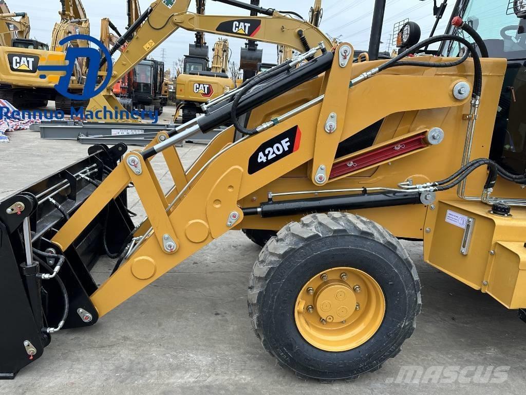 CAT 420 F لوادر ذات جرافات عكسية
