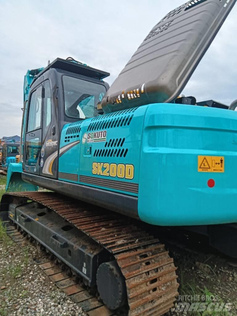 Kobelco SK 200 حفارات وسط 7 طن - 12 طن