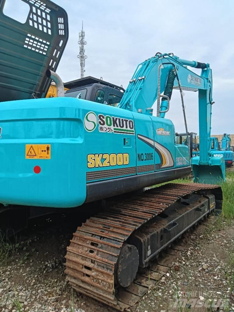 Kobelco SK 200 حفارات وسط 7 طن - 12 طن