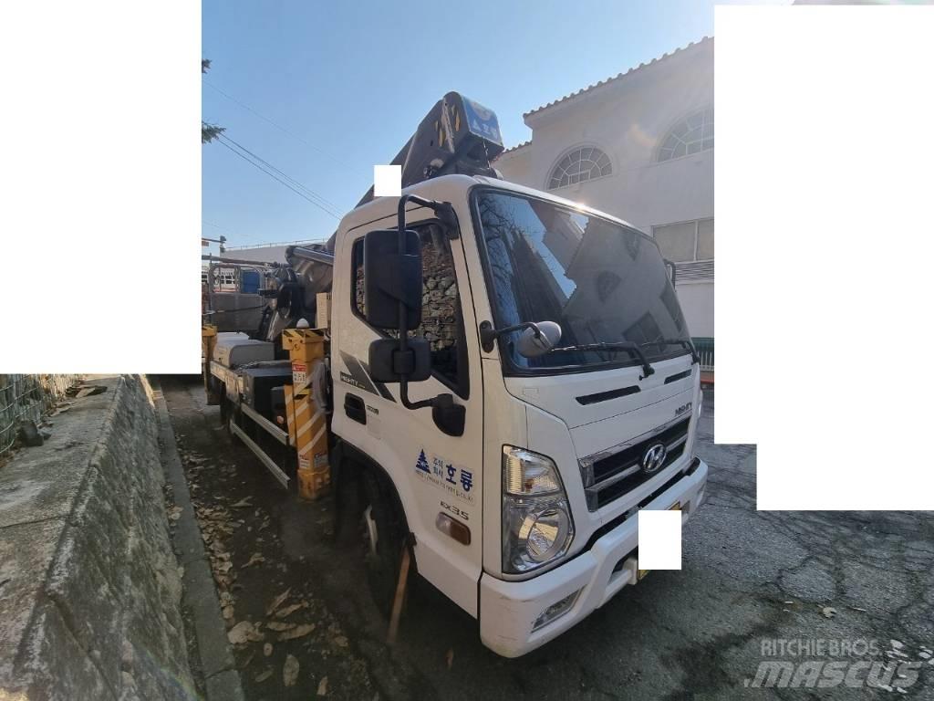 Horyong SKY300 المنصات الهوائية المثبتة على شاحنة