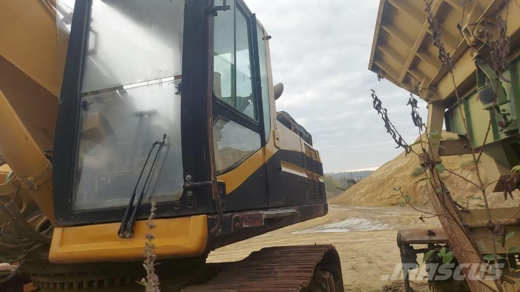 CAT 345 B L الشاسيه والتعليق