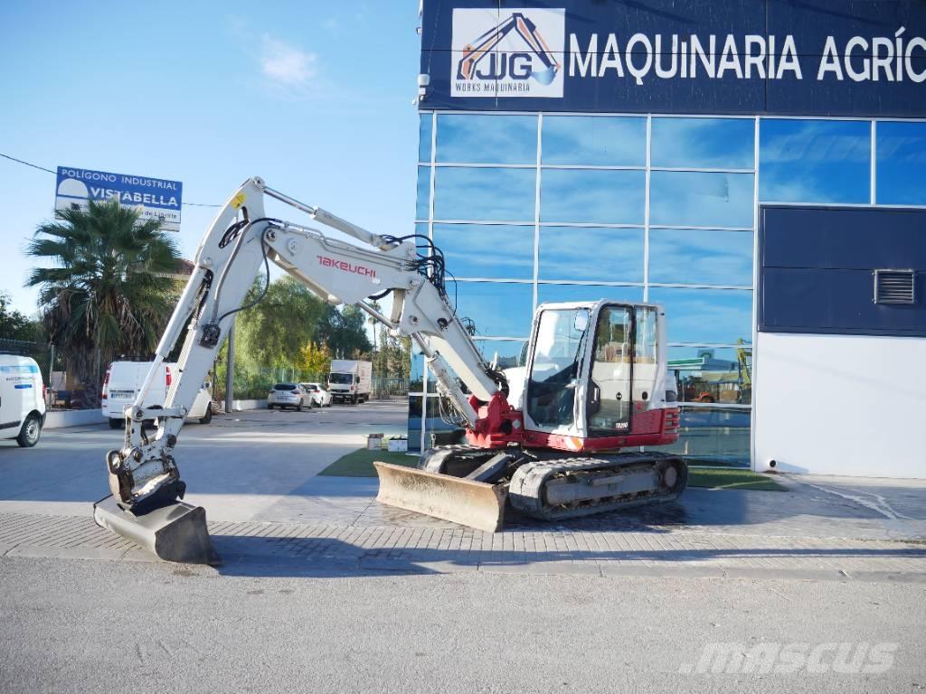 Takeuchi TB 290 حفارات وسط 7 طن - 12 طن