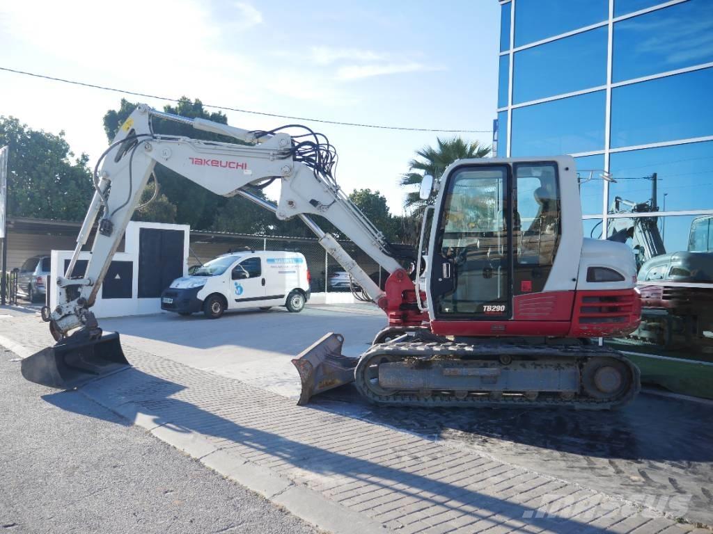 Takeuchi TB 290 حفارات وسط 7 طن - 12 طن