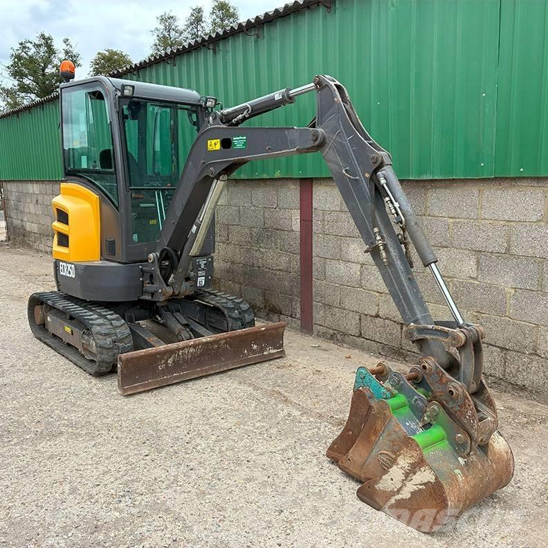 Volvo ECR25D حفارات صغيرة أقل من 7 طن (حفارات صغيرة)