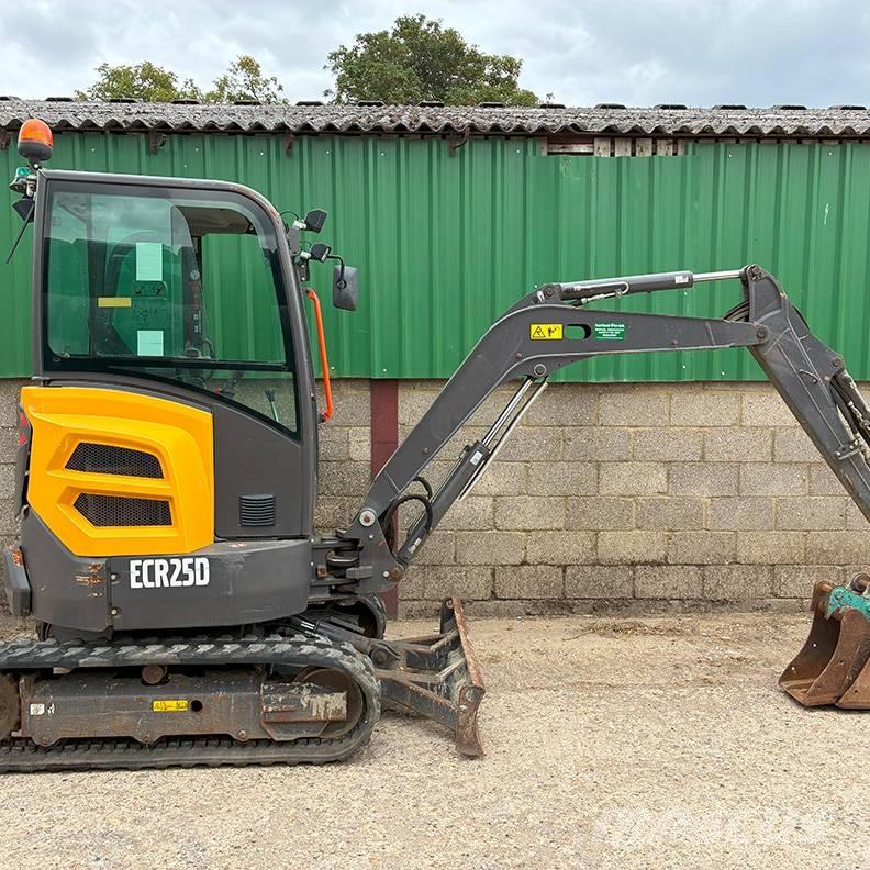 Volvo ECR25D حفارات صغيرة أقل من 7 طن (حفارات صغيرة)