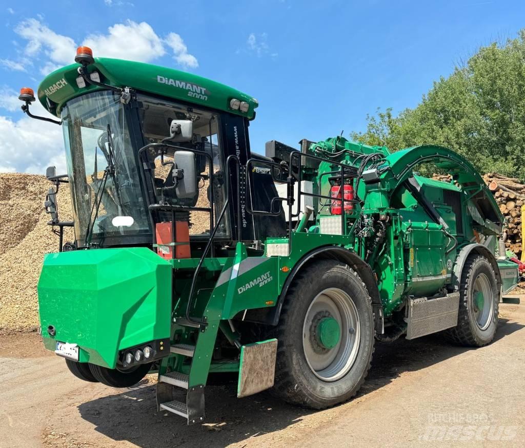 Albach Diamant 2000 ماكينات تقطيع أخشاب الحراجة