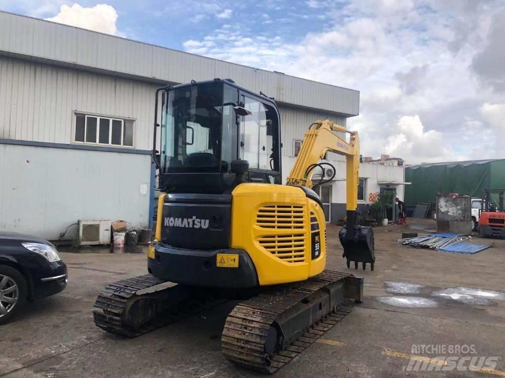 Komatsu PC55 حفارات صغيرة أقل من 7 طن (حفارات صغيرة)