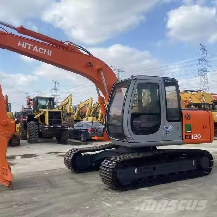 Hitachi EX120 حفارات زحافة