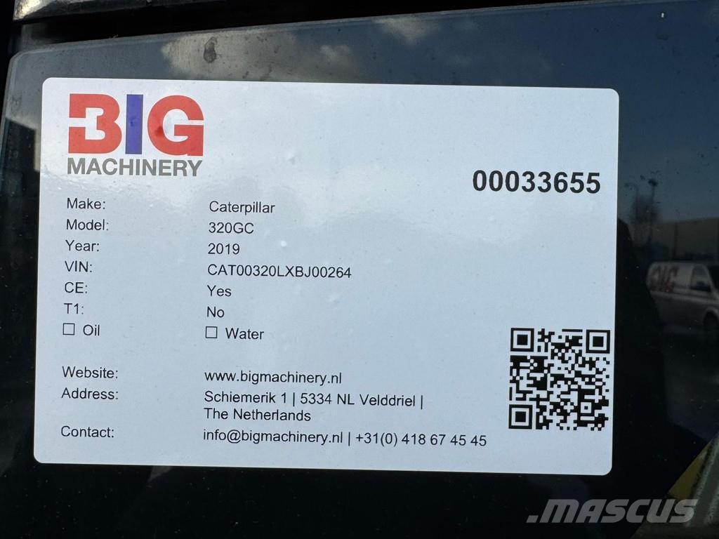 CAT 320GC حفارات خاصة
