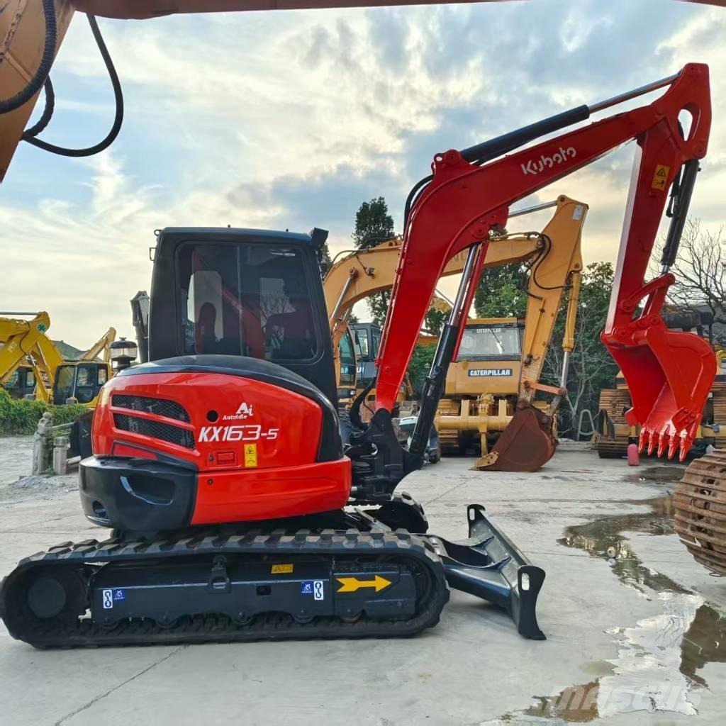Kubota KX 163-5 حفارات صغيرة أقل من 7 طن (حفارات صغيرة)