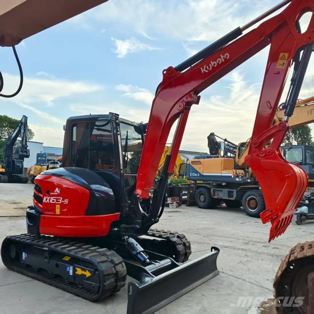 Kubota KX 163-5 حفارات صغيرة أقل من 7 طن (حفارات صغيرة)
