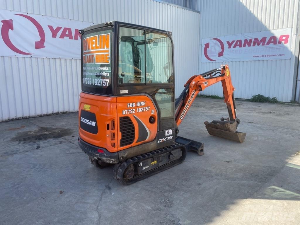 Doosan DX19 حفارات صغيرة أقل من 7 طن (حفارات صغيرة)