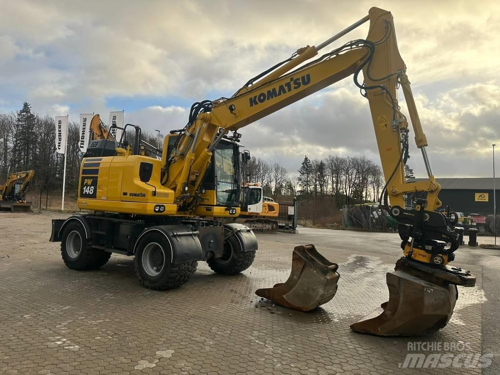 Komatsu PW 148-11 حفارات بعجل